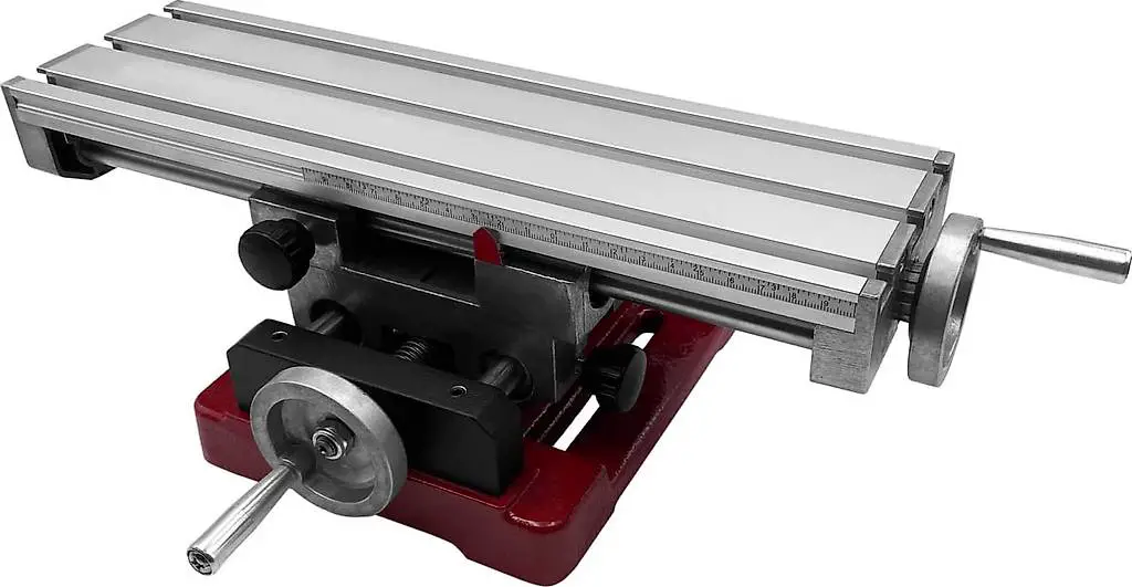 Kreuztisch aus Aluminium 350 x 100 mm