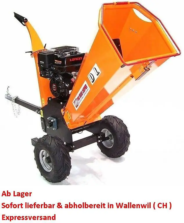 Benzin Häcksler Gartenhäcksler 120mm Holzhäcksler 55754