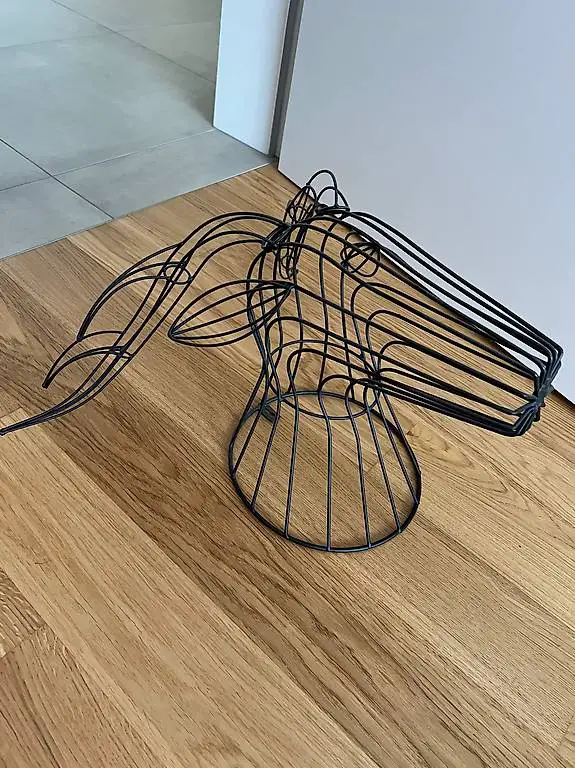 Wandschmuck Deko Geweih Metall Industrial Design