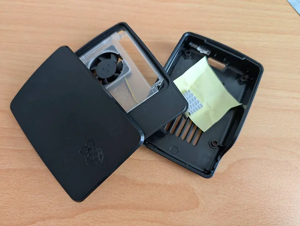 Raspberry Pi Case for Pi 5 Black/Grey