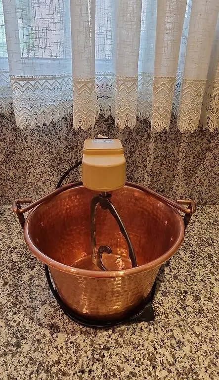 Paiolo in rame automatico