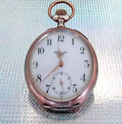 Taschenuhr Silber "ODIN Chronometer"