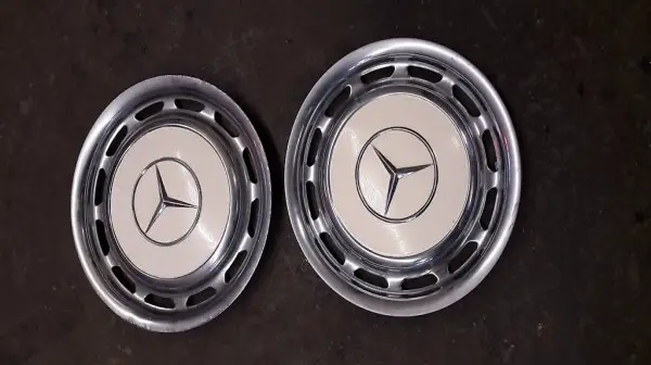 vintage Mercedesraddeckel
