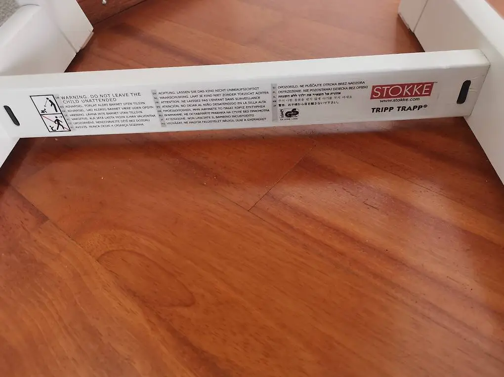 Stokke Tripp Trapp Hochstuhl mit Überschlagschutz