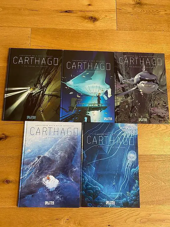 Carthago Splitter Comics Band 1-5
