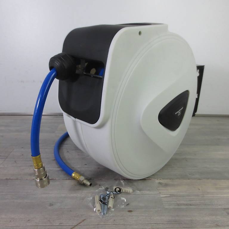 Automat. Druckluft Schlauchaufroller 20m Schlauchtrommel