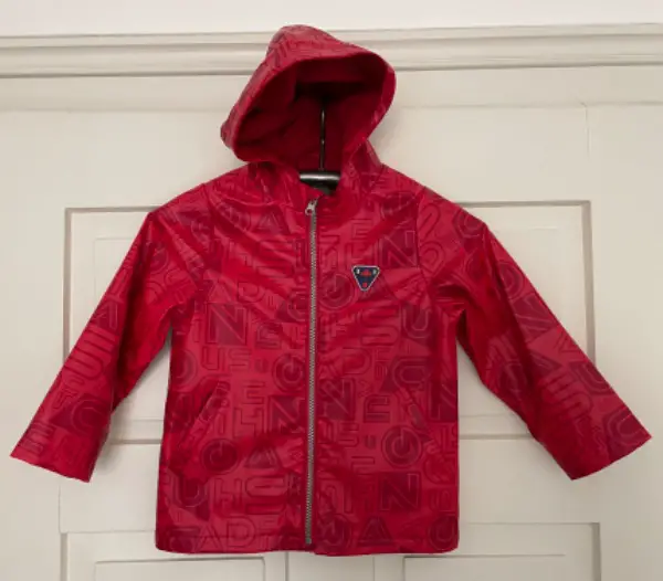 gefütterte Regenjacke, Grösse 104