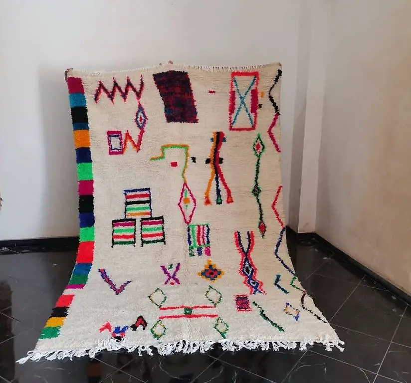 NewHandgewebte Berber Teppich