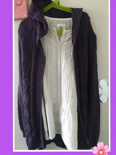 Herziges Set Tunika+Jäckli Gr.122-128