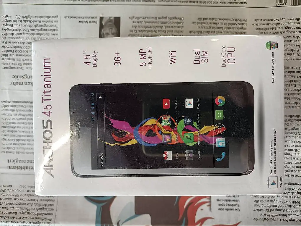 Archos 45 Titanium (Android) Telefon