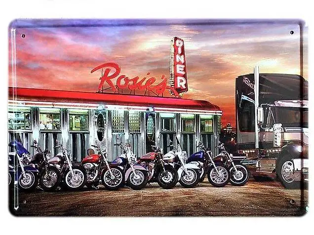 Retro Metal Signs / Blechschilder