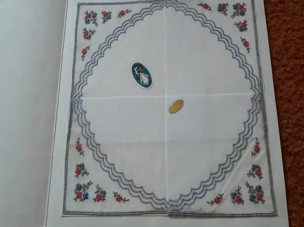  altes Taschentuch MADE IN SWITZERLAND 9