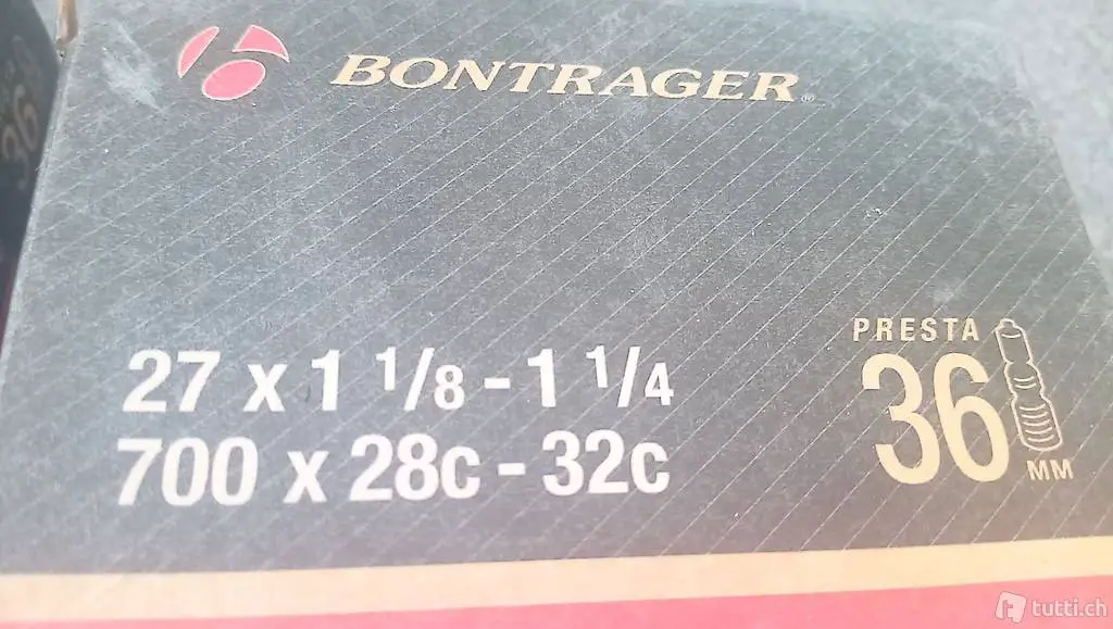  Schläuche 28 Zoll Bontrager. Rennvelo, Halbrenner, Bike