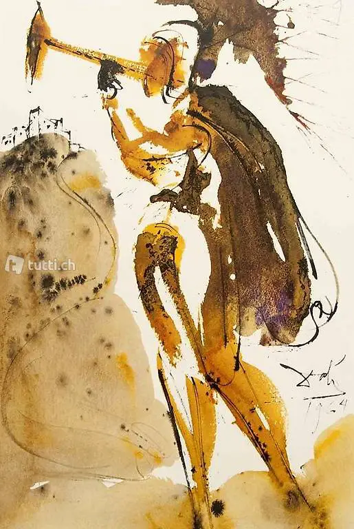  Salvador Dalí - Litografia Originale