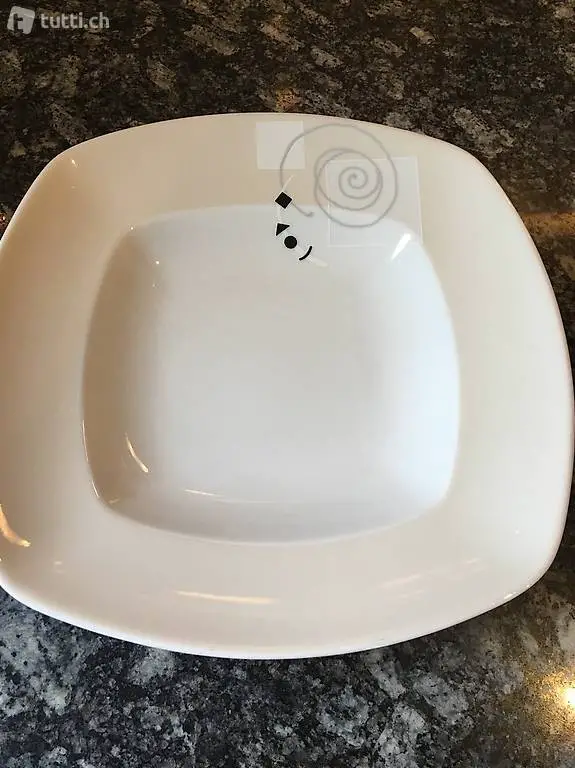 Geschirr Anrichtplatte