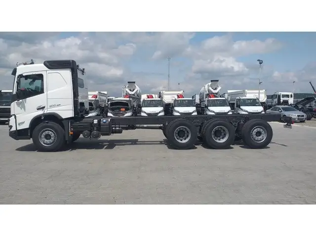 volvo, volvo fmx 500 8x4 tridem, chassis-kabine