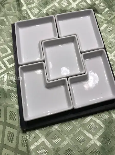 Aperitif - Set, ca. 22,5 x 22,5cm