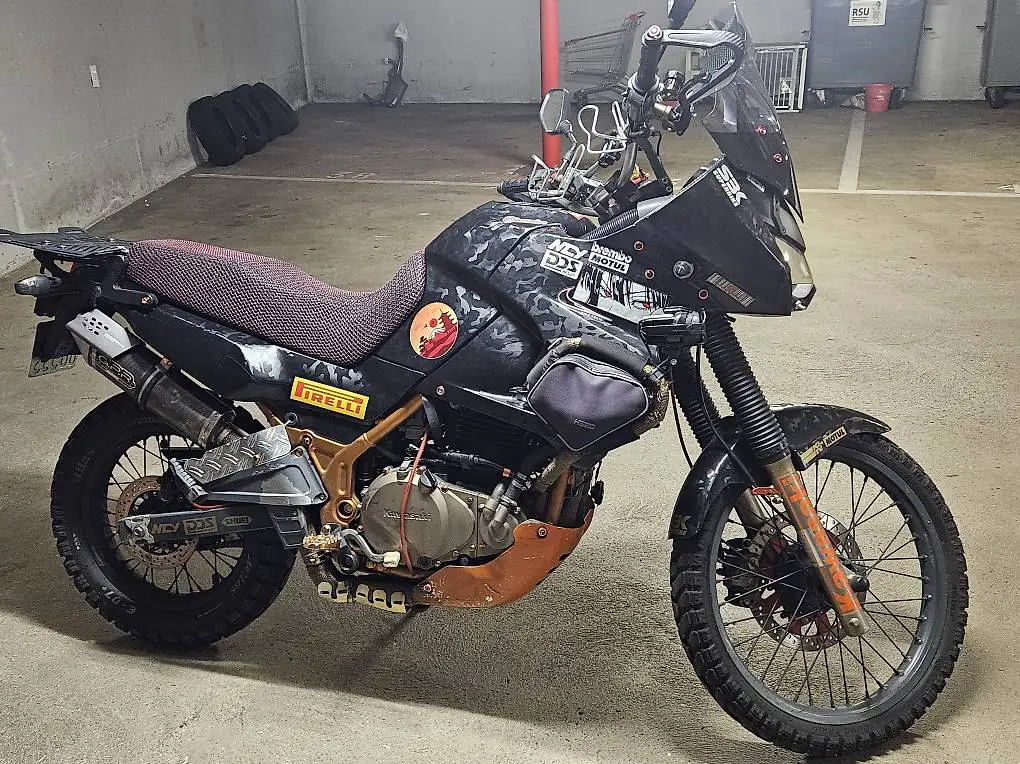 Enduro Kawasaki kle 500 20.000km