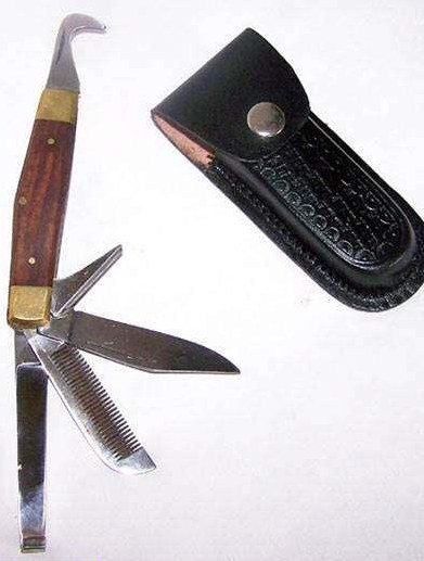 Geschenkidee: Rösseler Taschenmesser mit Etui zu verkaufen