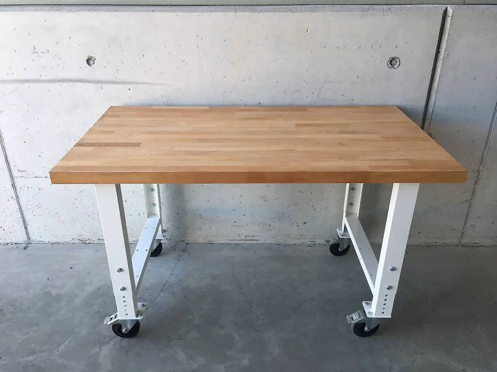 Lista 150x80x5 Kommisoniertisch Höhenverstellbar Werkbank