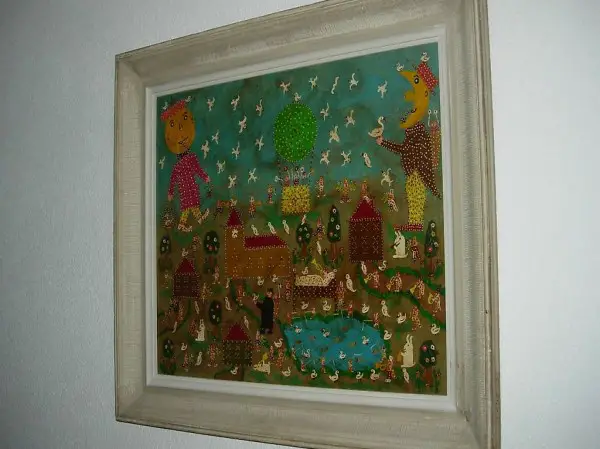  Naive Malerei Ölbild