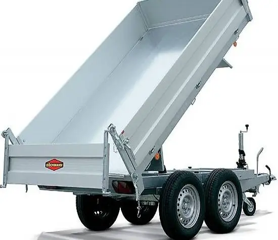  Böckmann DK-AL 3218/35 Dreiseitenkipper Kippanhänger Kipper