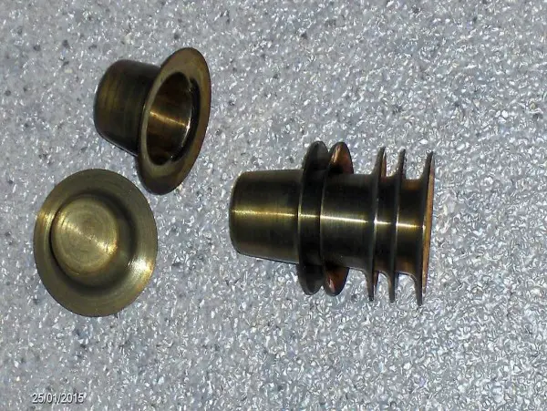 Kerzenständer Messing Kupfer Drückteile Gefässe