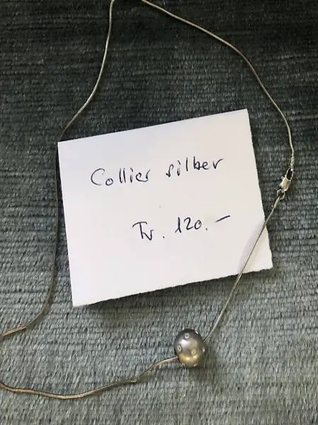 collier silber