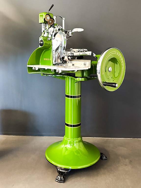Antike Berkel Aufschnittmaschine Modell 9H mit Zertifikat