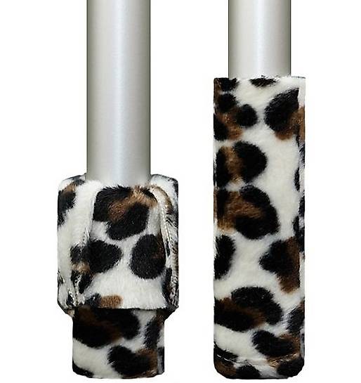 Stuhlsocken Luxus mit Leopardenmuster für 4 Stühle