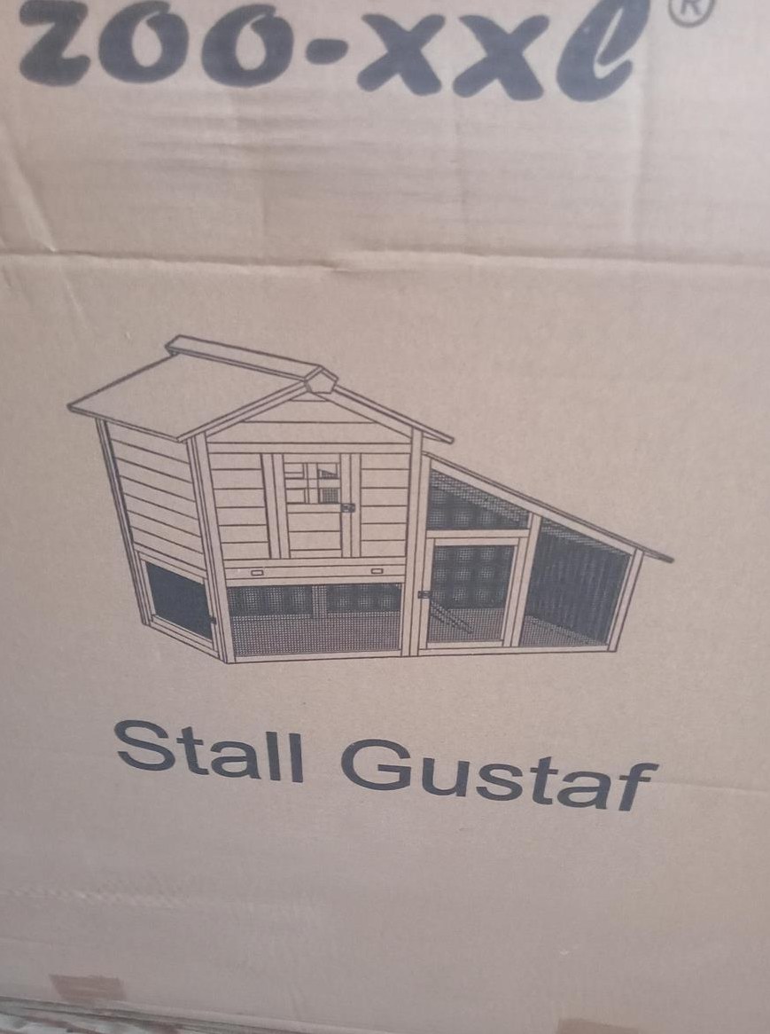 Kleintierstall Gustaf für Kaninchen & Meerschweinchen
