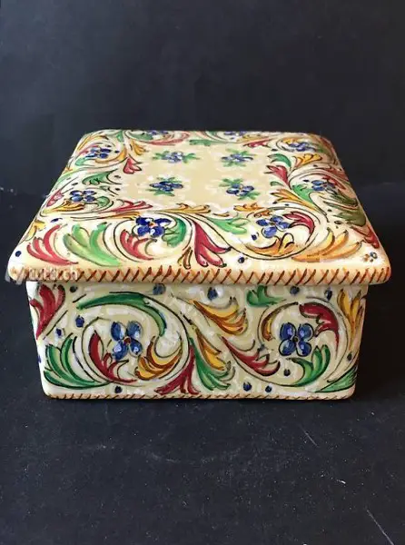 Scatola ceramica A.M.A. PESARO Italy.