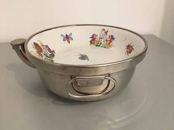 Nostalgischer Warmhalteteller für Kinder