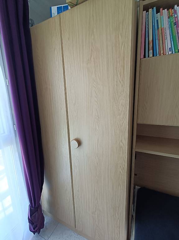 Klappbett mit Schrank