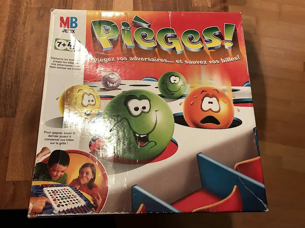 Jeux: Pièges (voir foto)