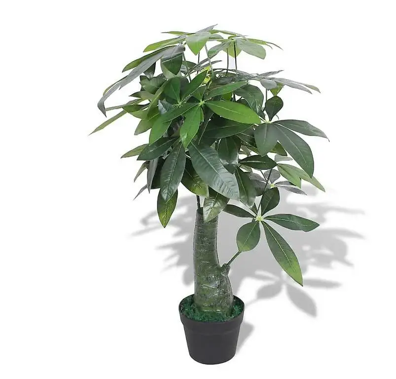 Künstliche Glückskastanie mit Topf 85 cm Grün