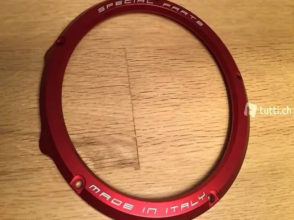 Kupplungsdeckel DUCABIKE für 899/959/1199/1299 rot/rosso Neu