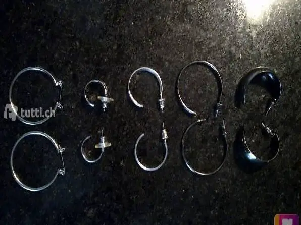 Ohrringe und Kreolen und noch mehr