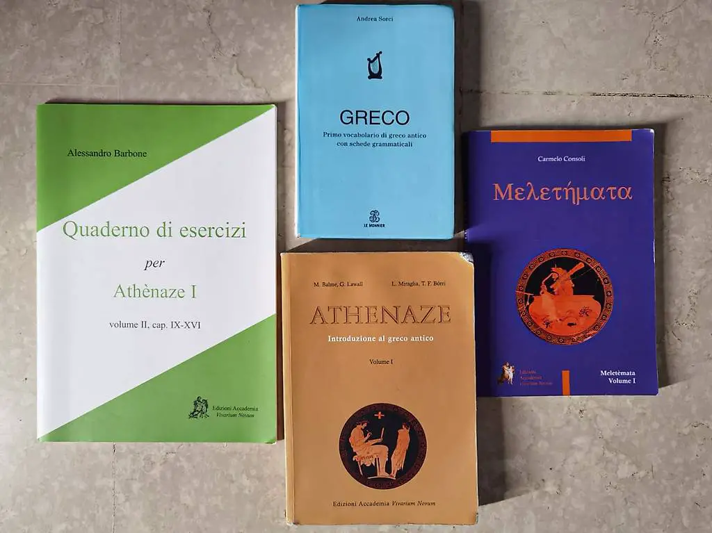 Libri-Quaderno-vocabolario Greco per 1° Liceo