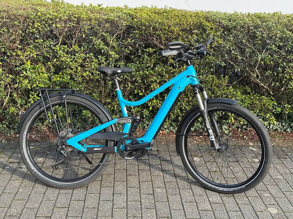 e-bike trekking biammortizzata moustache usata bosch 85nm