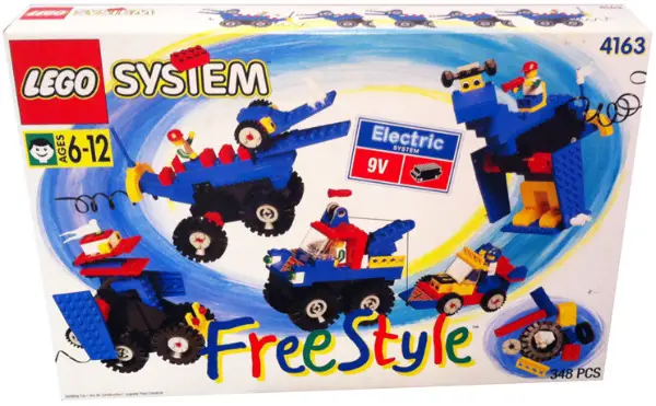 LEGO® Systems 4163 Electric Freestyle Set inkl Box Anleitung