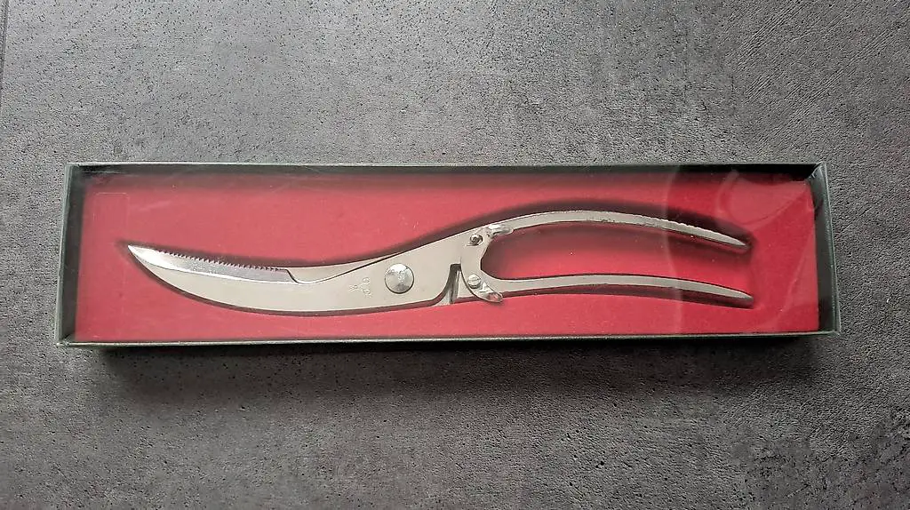 Geflügelschere Metall, neu in OVP