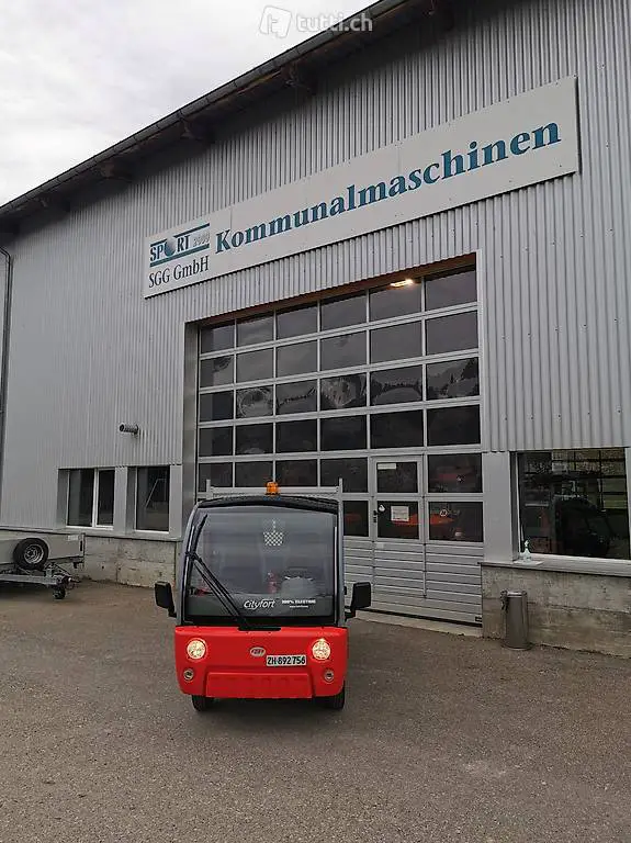  Cityfort Elektrofahrzeug mit Kipp-Brücke