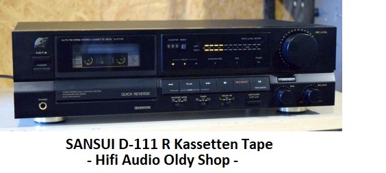 Kassetten Tape Recorder Modell: D-111 R Tapedeck SANSUI