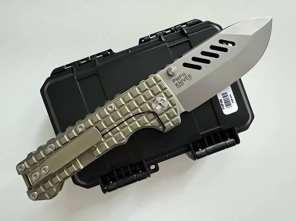 PMP Knives KODIAK BEAST Massives Klappmesser Titan