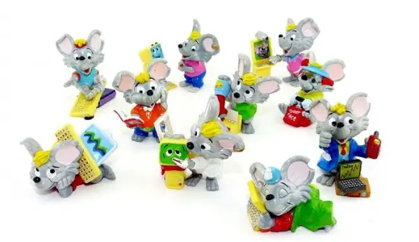 Ü Ei Mega Mäuse alle 10 Figuren der Serie