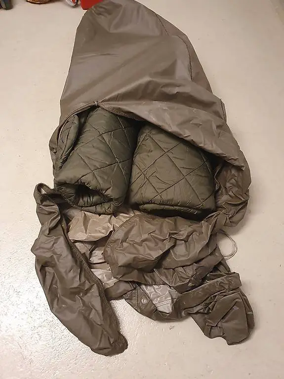 Militär Schlafsack noch nie im Gebrauch.