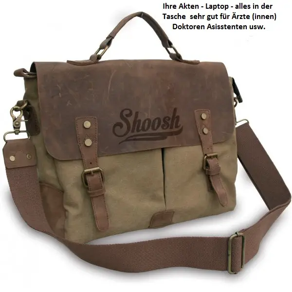 Laptop -Tablet-PC-Aktenmappe-Messenger Tasche NEU