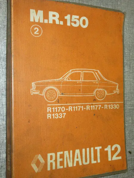 Renault 12 Werkstatt-Handbuch