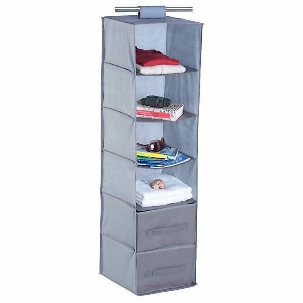 Hängeregal mit Schubladen und 4 offenen Fächern - NEU